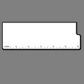 6" RULER W/ 5/8"x3" Rectangle